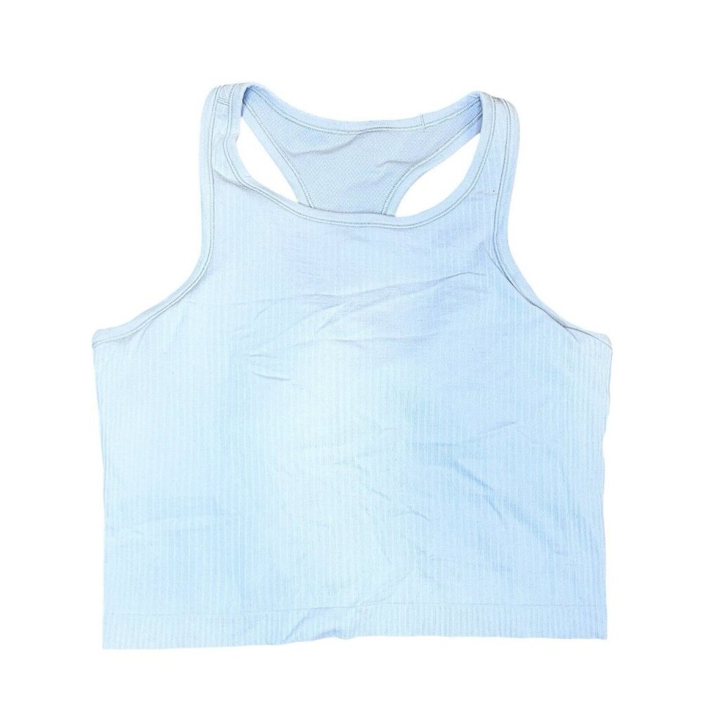 lululemon athletica Light Blue Tank Top